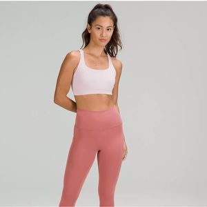 Lululemon Energy Bra Medium Support WHITE Size 8